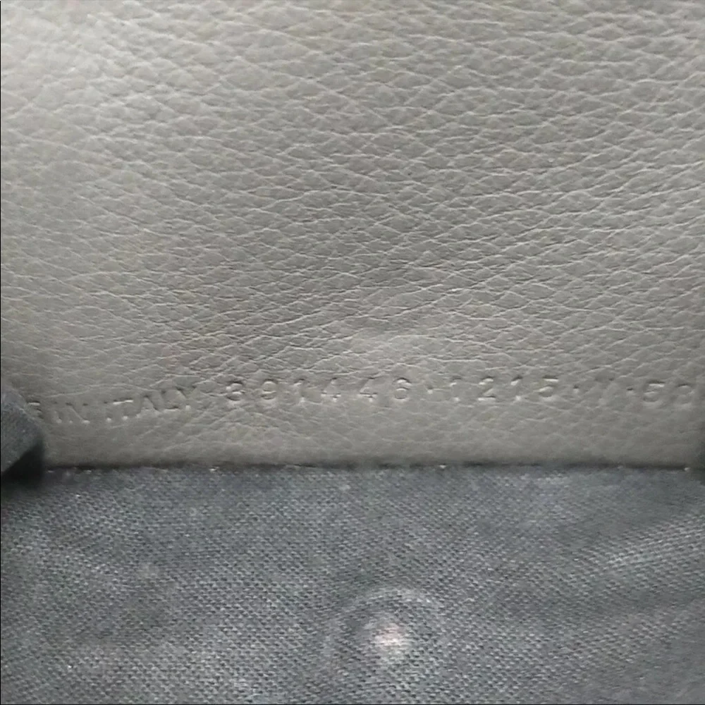 BALENCIAGA Wallet  Gray Leather